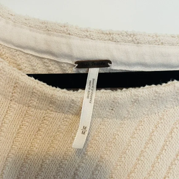 Free People - I Can't Wait Sweater in Cream - Picture 4 of 5